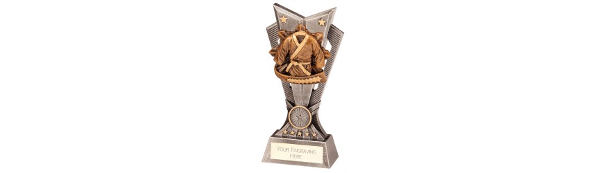 SPECTRE MARTIAL ARTS TROPHY - 3 SIZES - 15CM - 20CM SPECTRE MARTIAL ARTS TROPHY - 3 SIZES - 15CM - 20CM